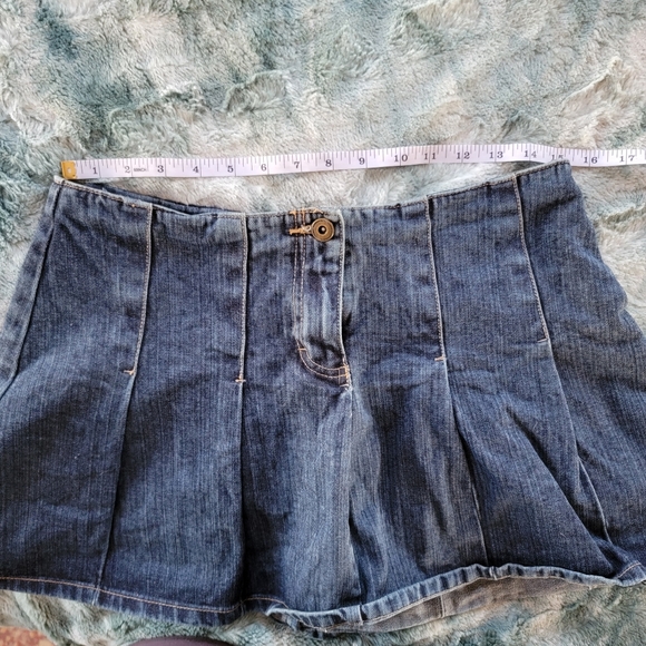 Check it...Y2k Vintage Denim Micro Mini - Picture 4 of 7